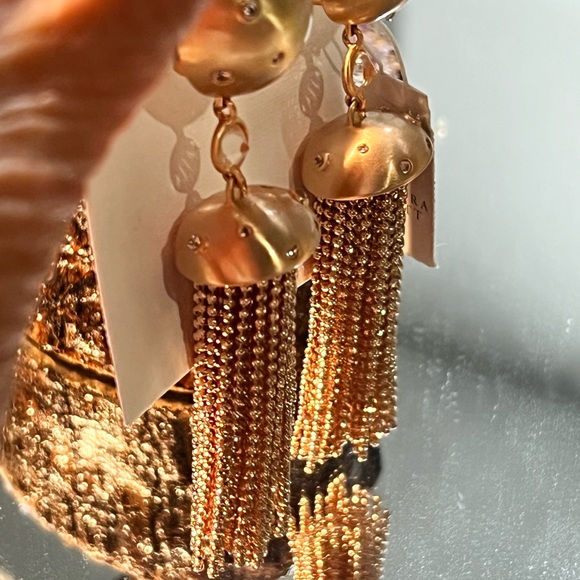 NWT Kendra Scott Sue Earrings Rare & Retired Neiman Marcus Exclusive Rose Gold! - Picture 9 of 10